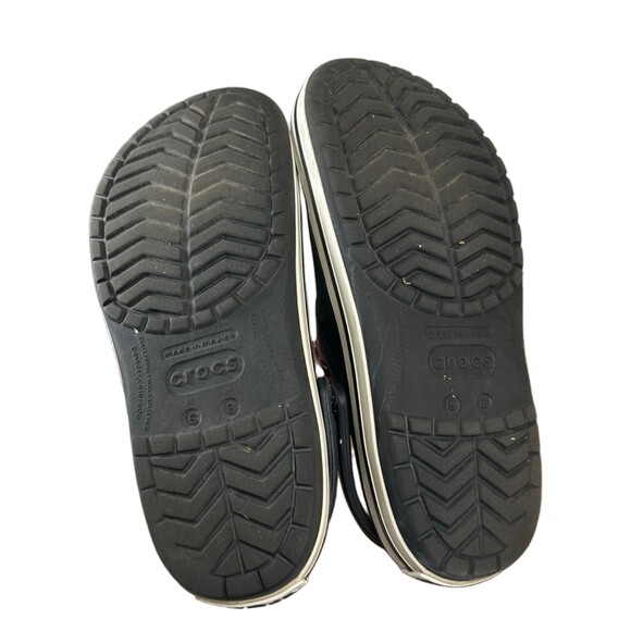 CROCS Classic Slip On Clog Black Women's Size 8 (Men's 6) - Picture 3 of 8